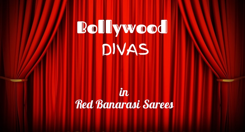 Bollywood celebrities in Red Banarasi