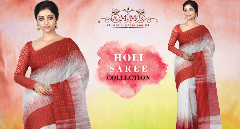 Delightful Printed Sarees to Celebrate Holi