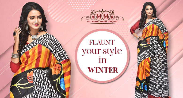 Best Sarees to flaunt your style in winter