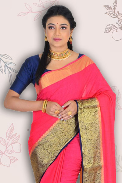 Designer Khaddi Silk Saree